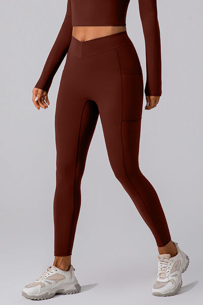 Cristi High Waist Active Leggings with Pockets