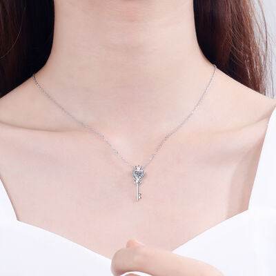 The Key Silver Necklace