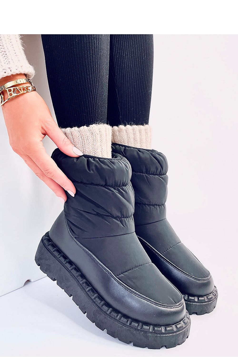 Shanell Orthalion Snow Boots - Black