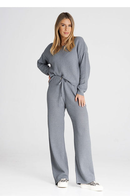 Gray Lounge Sweatpants Set