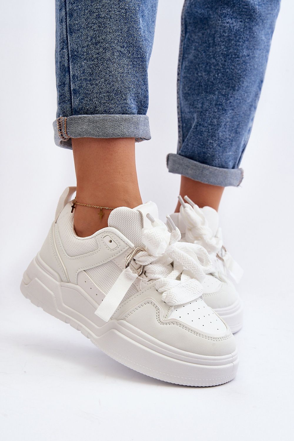 Chunky Sport Trainer - White