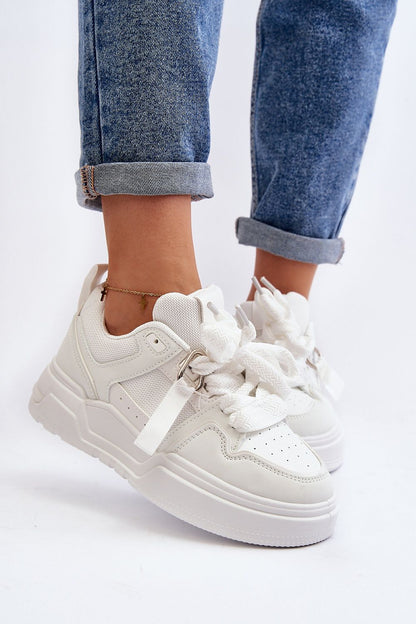 Chunky Sport Trainer - White