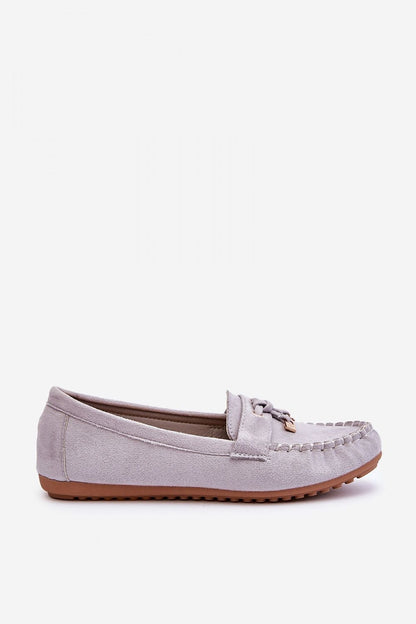 Women's Blakely Eco-Suede Moccasins - Light Gray