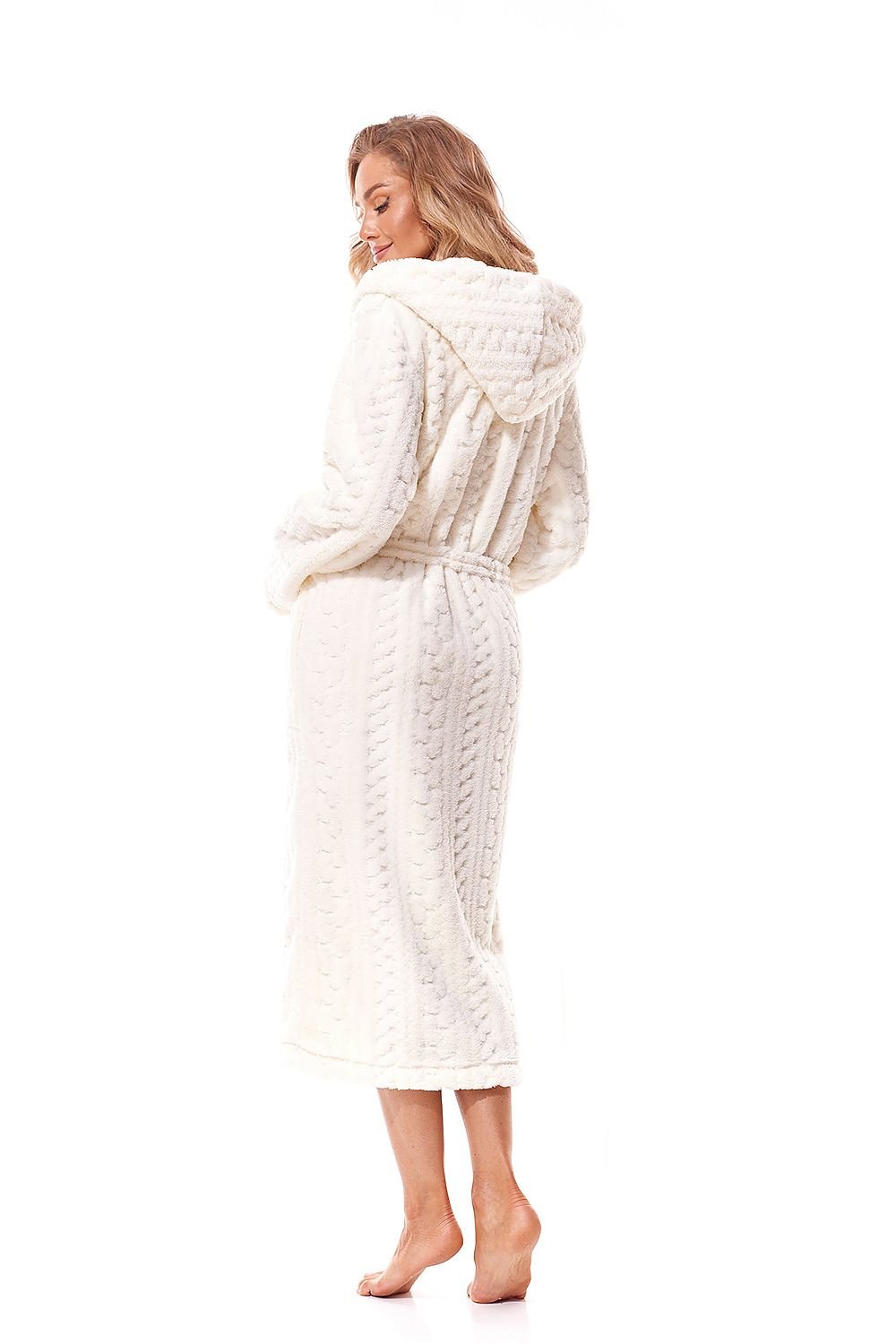 Eileen's Comfy Bathrobe - Ivory