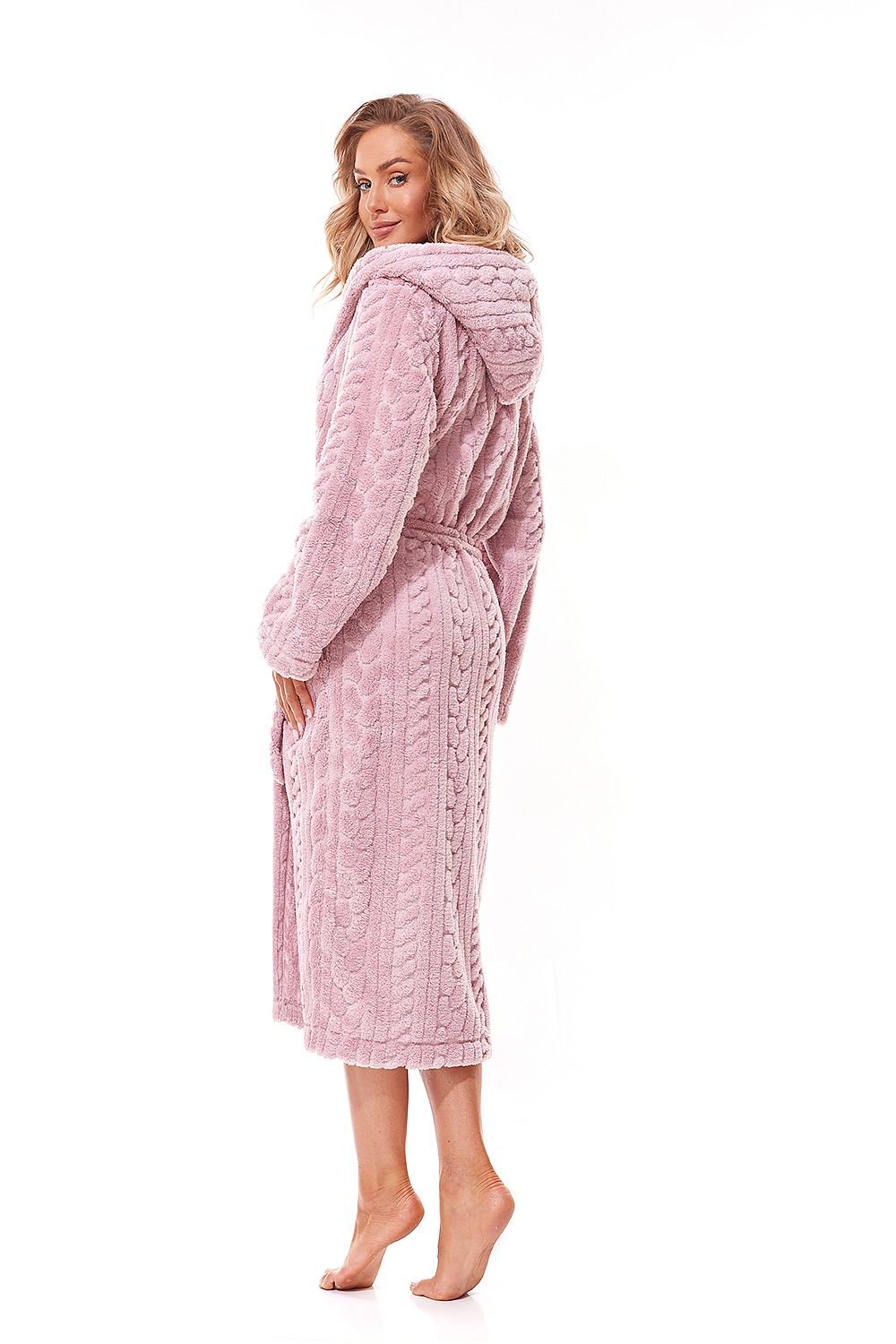 Eileen's Comfy Bathrobe - Dusty Pink