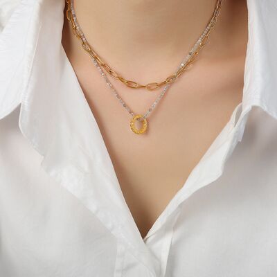 Sophis Double-Layered Necklace